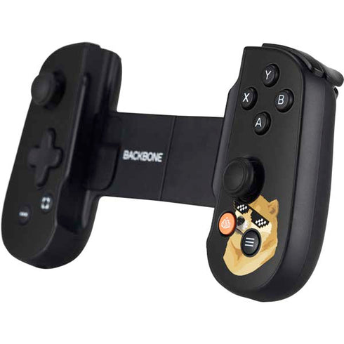 Doge Coin Crypto Backbone One for iPhone Game Controller Skin
